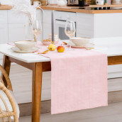 Дорожка на стол Natural series цвет: розовый (45х150 см)