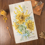 Кухонное полотенце Солнечные цветы (40х73 см)