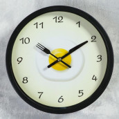 Часы настенные Яичница (23х4х23 см)