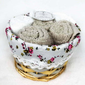 Набор из 6 полотенец для рук Evita цвет: капучино (30х30 см - 6 шт)
