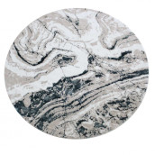 Коврик для ванной Kerry цвет: серебристый (120х120 см)