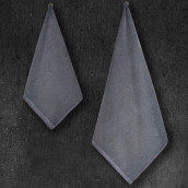 Полотенце Diamond цвет: антрацит (50х90 см)