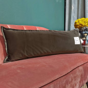 Декоративная подушка Джереми цвет: шоколадный (32х90)