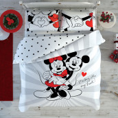 Постельное белье Minnie and Mickey Love Day (2 сп. евро)