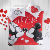 Постельное белье Minnie and Mickey lovely (евро)