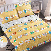Детское постельное белье с одеялом Любимые зверята (1.5 сп)
