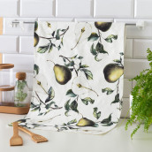 Кухонное полотенце Груши цвет: белый (40х73 см)