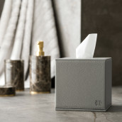 Коробка для салфеток Кинт цвет: серый (14х14х14 см)