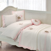 Детское постельное белье Ralphina цвет: розовый (для новорожденных)