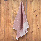 Кухонное полотенце Dotty цвет: розовый (50х70 см)