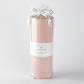 Простыня на резинке с наволочками Amitai цвет: розовый (160х200)