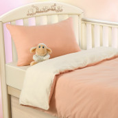 Детское постельное белье Нежный персик (для новорожденных)