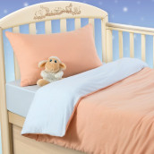 Детское постельное белье Персиковое облако (для новорожденных)