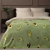 Плед Авокадо цвет: зеленый (140х200 см)