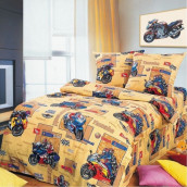 Детское постельное белье Японские мотоциклы (1.5 сп)
