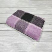Плед Sofa цвет: белый, лиловый, антрацит (140х200 см)