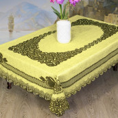 Скатерть Tacjan цвет: лимоный, кофе (130х180 см)