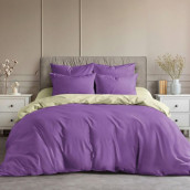 Постельное белье Сирень цвет: фиолетовый, кремовый