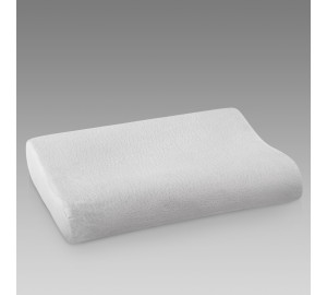 Ортопедическая подушка Элемент, пена с памятью формы в велюровом чехле (38х52)