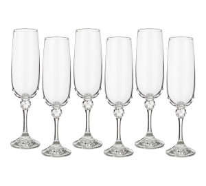 Набор бокалов для шампанского Джулия (180 мл - 6 шт)
