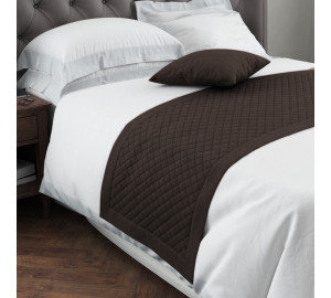 Дорожка на кровать Каспиан цвет: коричневый