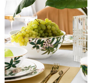 Тарелка салатная Белиз цвет: зеленый (25 см)
