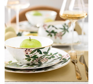 Тарелка салатная Белиз цвет: зеленый (16 см)