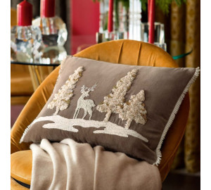 Декоративная подушка Капелос цвет: коричневый (35х50)