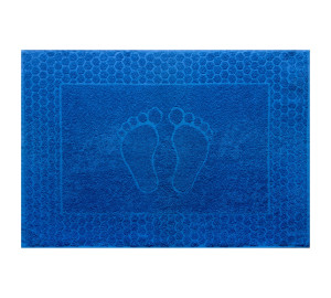 Полотенце-коврик для ног Ножки цвет: синий (50х70 см)