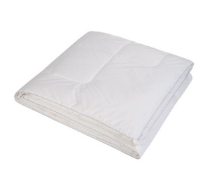 Одеяло Роял, гусиный пух-перо в хлопковом батисте, теплое (200х220 см)