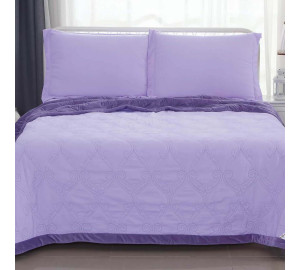 Постельное белье с одеялом Тоскана цвет: лиловый
