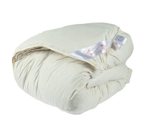 Одеяло Premium Quality, 100% пух сибирского гуся в микрофибре, всесезонное