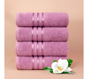 Набор полотенец для лица Harmonika цвет: светло-фиолетовый
