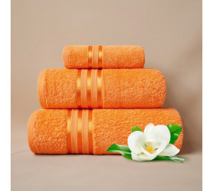 Полотенце для лица Harmonika цвет: оранжевый (50х80 см)