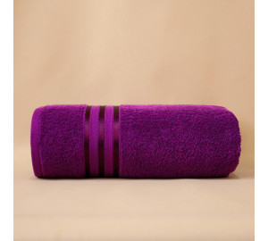 Полотенце банное Harmonika цвет: пурпурный (70х130 см)