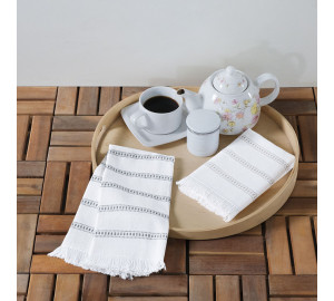 Кухонное полотенце Linen цвет: белый (40х60 см - 2 шт)