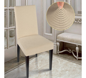 Чехол на стул Fedelma цвет: кремовый (40 см)