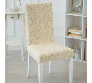 Чехол для стула Erma цвет: кремовый (40 см)