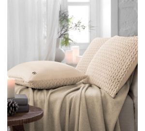 Декоративная подушка Нотарио цвет: экрю (45х45)