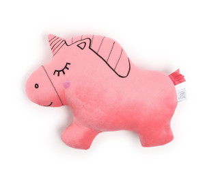 Декоративная подушка-игрушка Единорог цвет: розовый (38х48)
