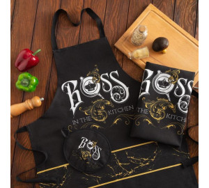 Кухонный набор Bossа цвет: черный