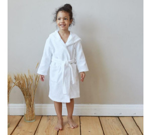 Детский банный халат Аурэлия цвет: белый