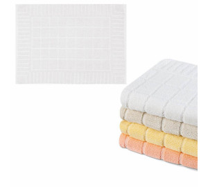 Полотенце для ног Добби цвет: белый (50х70 см)
