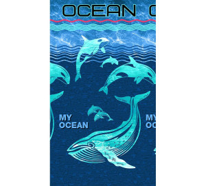 Полотенце Мой океан (60х150 см)