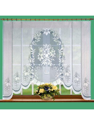 Классические шторы Millie цвет: белый (210х160 см - 1 шт)