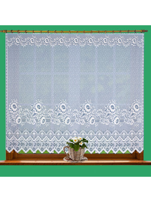 Классические шторы Lessie цвет: белый (250х160 см - 1 шт)