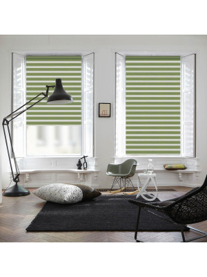 Миниролло Dome zebra цвет: зеленый (43х172 см - 1 шт)