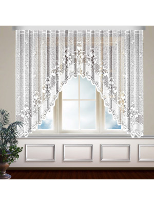 Классические шторы Ever цвет: белый (350х150 см - 1 шт)