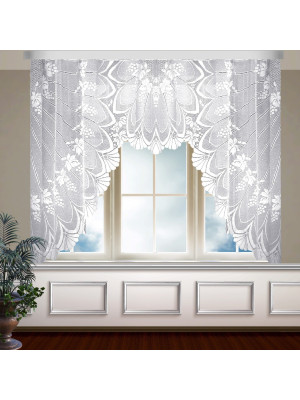 Классические шторы Vulg цвет: белый (300х160 см - 1 шт)