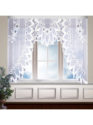Классические шторы Vulg цвет: белый (300х160 см - 1 шт)